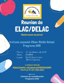 Meeting Flyer Spanish